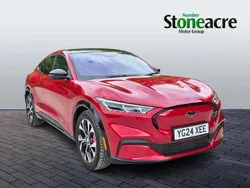Red Used 2024 Ford Mustang Mach-E Extended Range SUV | £34,995 (A bit pricey)