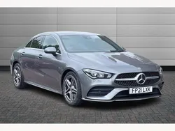 Grey Used 2021 Mercedes CLA200 AMG line Coupe | £22,550 (Fair price)