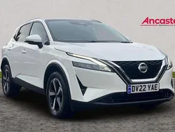White Used 2022 Nissan Qashqai N-Connecta SUV | £20,475 (Fair price)