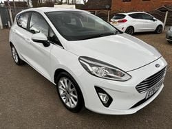 White Used 2018 Ford Fiesta Titanium Hatchback | £8,995 (Fair price)
