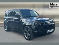 Black Used 2024 Land Rover Defender SUV | £81,910 (Fair price)