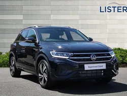 Deep black pearl New 2025 VW T-Roc R-line SUV | £34,990