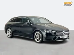Black Used 2022 Mercedes CLA200 AMG line Estate | £22,895 (Fair price)