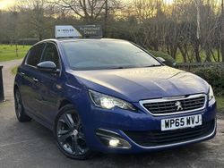 Blue Used 2016 Peugeot 308 GT-line Hatchback | £5,495 (Fair price)