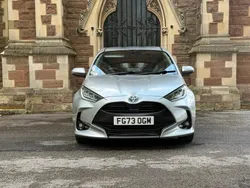 Silver Used 2023 Toyota Yaris Hybrid Design Hatchback | £17,950 (Fair price)