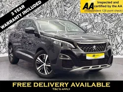 Black Used 2019 Peugeot 3008 GT-line SUV | £13,595 (Fair price)