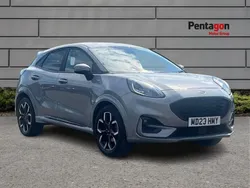 Silver Used 2023 Ford Puma ST-Line X Hatchback | £18,995 (Fair price)