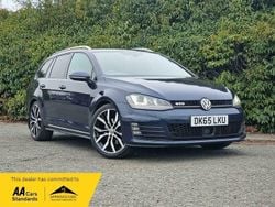 Blue Used 2015 VW Golf VII GTD Estate | £8,295 (Fair price)
