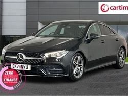 Black Used 2021 Mercedes CLA220 AMG line Sedan | £20,500 (Good price)