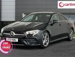 Black Used 2021 Mercedes CLA220 AMG line Sedan | £20,500 (Good price)