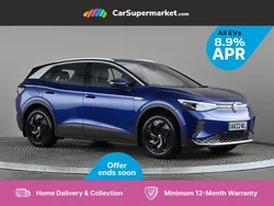 Blue Used 2022 VW ID.4 Pure SUV | £16,897 (Fair price)