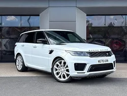 White Used 2020 Land Rover Range Rover Sport Autobiography Dynamic SUV | £39,390 (Fair price)
