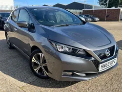 Grey Used 2018 Nissan Leaf Tekna Hatchback | £7,591 (Fair price)