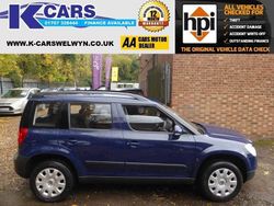 Blue Used 2013 Skoda Yeti SUV | £8,495 (Fair price)