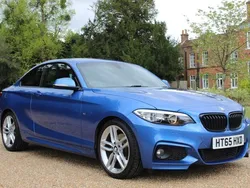 Blue Used 2016 BMW 220 M Sport Coupe | £14,850 (Fair price)
