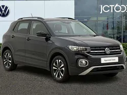 Black Used 2021 VW T-Cross United SUV | £17,470 (Fair price)