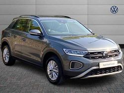 Grey Used 2024 VW T-Roc Life SUV | £21,188 (Fair price)