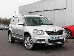 Silver Used 2017 Skoda Yeti Outdoor Drive SUV | £14,995 (A bit pricey)