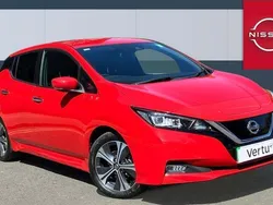Red Used 2021 Nissan Leaf Tekna Hatchback | £10,701 (Good price)