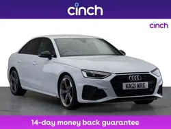 White Used 2021 Audi A4 Black Edition Sedan | £22,189 (Fair price)