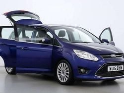 Blue Used 2015 Ford C-MAX Titanium MPV | £7,920 (Fair price)