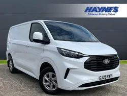 White New 2025 Ford Transit Custom Limited Van | £30,995 (Good price)