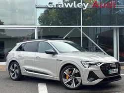 Beige Used 2021 Audi e-tron Advanced SUV | £29,840