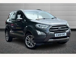 Grey Used 2018 Ford Ecosport Titanium SUV | £8,695 (Fair price)