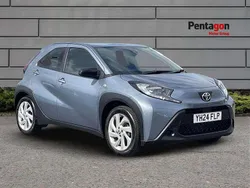 Grey Used 2024 Toyota Aygo PURE Hatchback | £12,498 (Fair price)