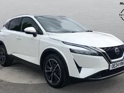 White Used 2024 Nissan Qashqai Tekna SUV | £24,347