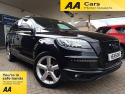 Black Used 2011 Audi Q7 S-Line SUV | £11,995 (A bit pricey)