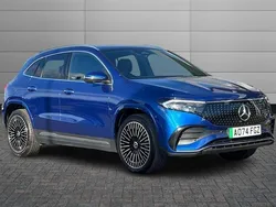 Spectral blue Used 2024 Mercedes EQA350 AMG Line Premium SUV | £31,695 (Fair price)