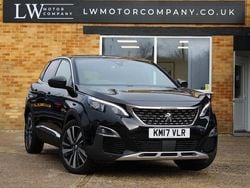 Black Used 2017 Peugeot 3008 GT-line Hatchback | £8,995 (Fair price)