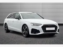 White Used 2024 Audi A4 Black Edition Estate | £32,490 (Fair price)