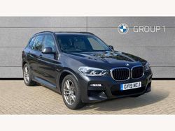 Grey Used 2019 BMW X3 M Sport SUV | £24,795 (Good price)