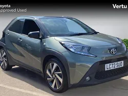 Green Used 2022 Toyota Aygo Hatchback | £14,645 (Fair price)