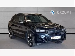 Black Used 2022 BMW iX3 M Sport SUV | £31,195 (Fair price)