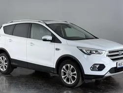 White Used 2017 Ford Kuga Titanium SUV | £9,800 (Fair price)
