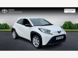 White Used 2022 Toyota Aygo PURE Hatchback | £12,495 (A bit pricey)
