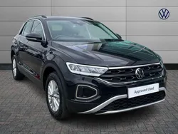 Black Used 2024 VW T-Roc Life SUV | £19,995 (Fair price)