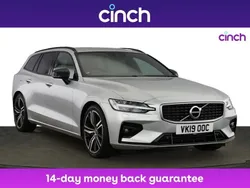 Silver Used 2019 Volvo V60 R-Design Pro Estate | £19,629 (Good price)