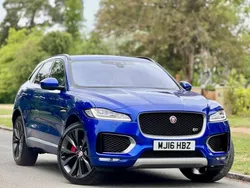 Blue Used 2016 Jaguar F-Pace First Edition SUV | £14,495 (Fair price)