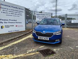 Blue Used 2022 Skoda Fabia SE L Hatchback | £11,650 (Fair price)
