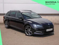 Black Used 2024 Skoda Superb SportlinePlus Estate | £28,245 (A bit pricey)