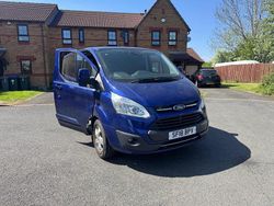 Blue Used 2018 Ford Tourneo Custom Titanium Van | £12,000