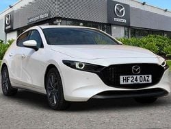 White Used 2024 Mazda 3 Takumi-Line Hatchback | £21,980 (A bit pricey)