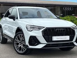 White Used 2024 Audi Q3 Black Edition SUV | £34,980 (Fair price)