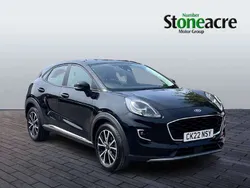 Black Used 2022 Ford Puma Titanium SUV | £18,995 (Fair price)