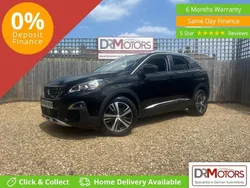 Black Used 2019 Peugeot 3008 Allure SUV | £10,340 (Fair price)