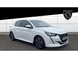 White Used 2021 Peugeot 208 Allure Hatchback | £12,025 (Fair price)